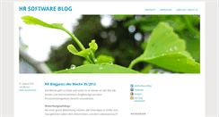 Desktop Screenshot of hr-software-blog.com
