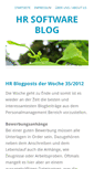 Mobile Screenshot of hr-software-blog.com